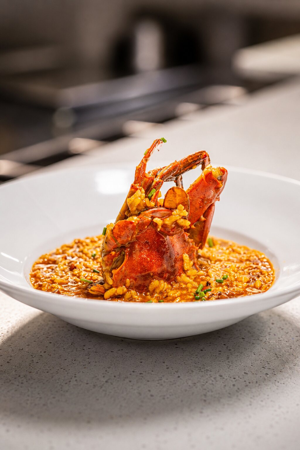 Arroz meloso con bogavante de Cantonada