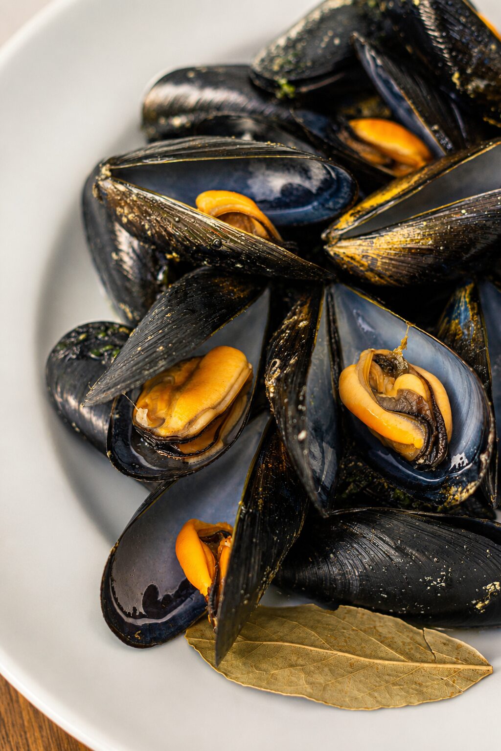 Mejillones al vapor